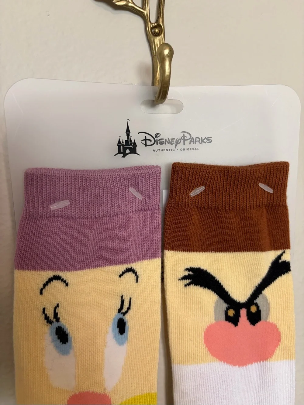 NWT Disney Grumpy and Dopey Socks
